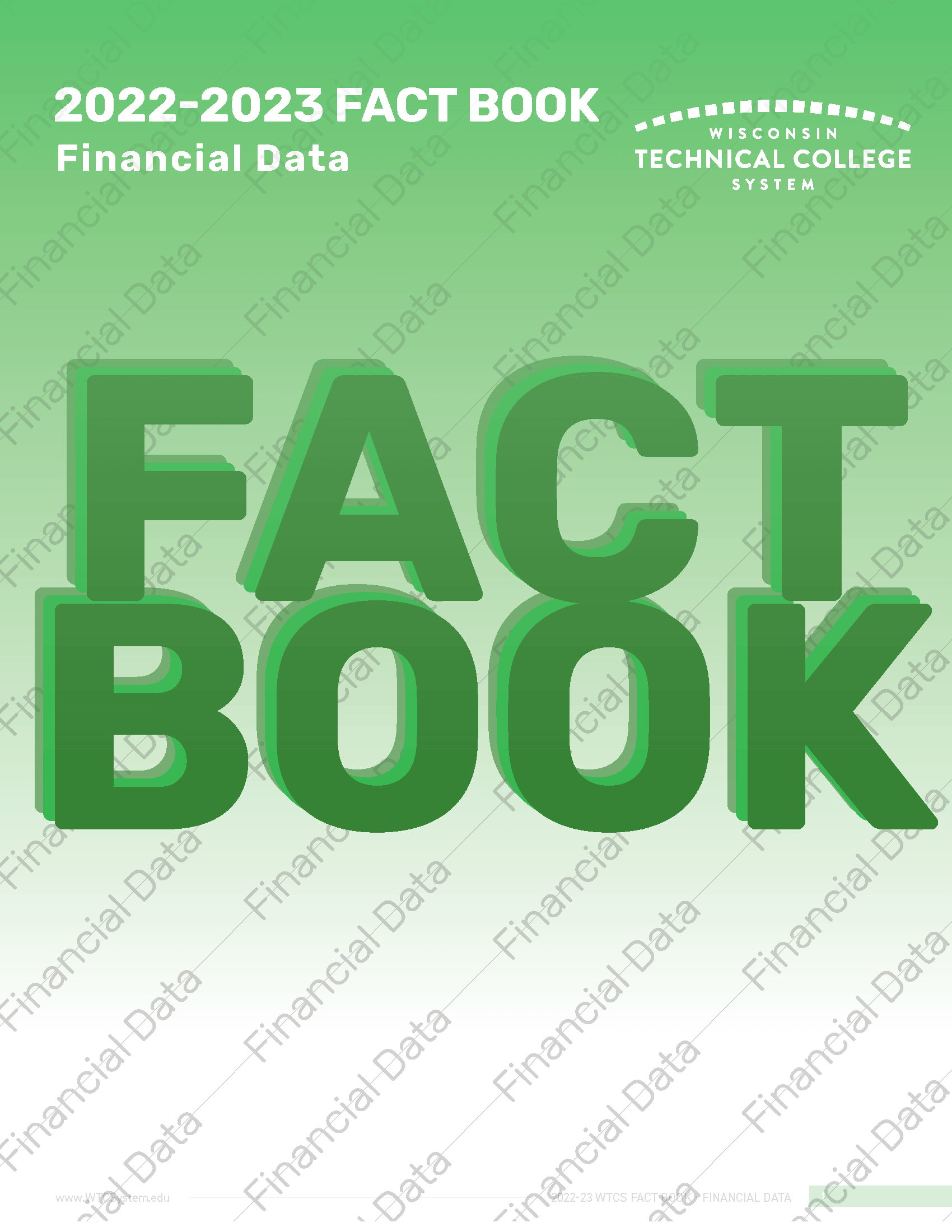 WTCS Fact Book Financial Data Cover