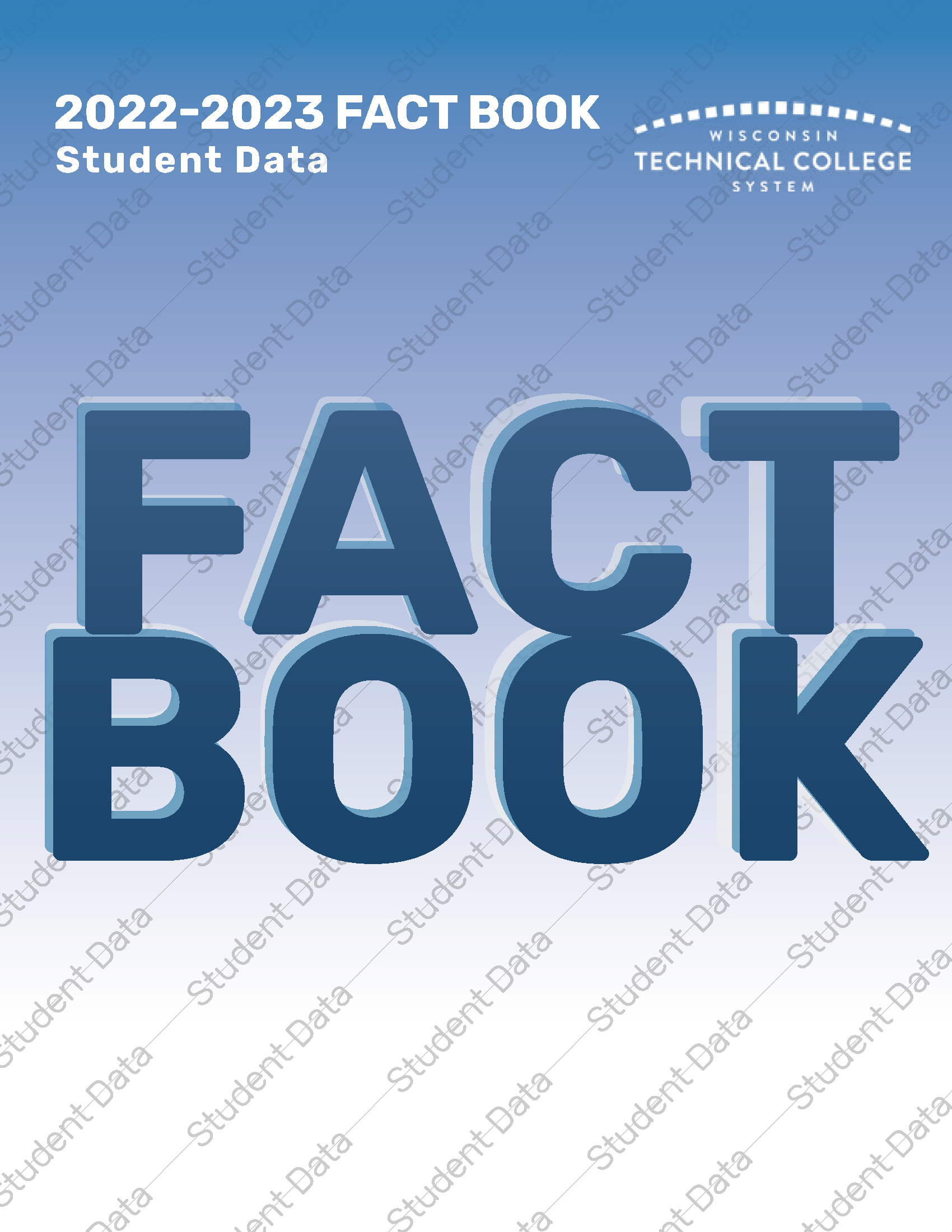 2021-22 WTCS FactBook Student Data COVER
